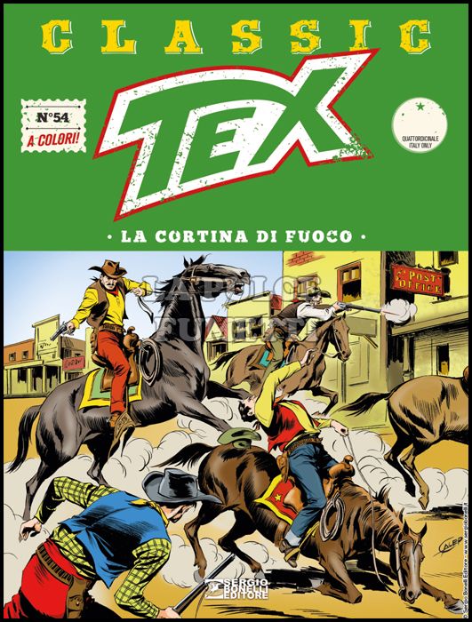 TEX CLASSIC # 54: LA CORTINA DI FUOCO
